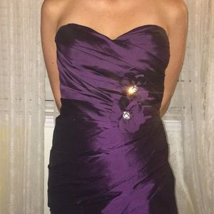 Noir by Lazaro Bridesmaid Dreas